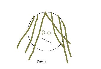 Dawn by Jack - A picture of little old me drawn by my friend and co-worker, Jack.