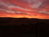 sunrise - Sunrise taken from my back yard with my digital camera.