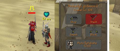 Runescape max hit - I had someone do a skillcape emote, and me hit them twice with Ags spec :)