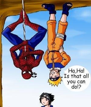 spiderman vs naruto - Is that the best you can do naruto challenges spiderman