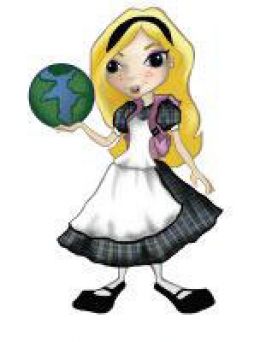 Alice Project - Logo for Alice Project featuring Alice in Wonderland.