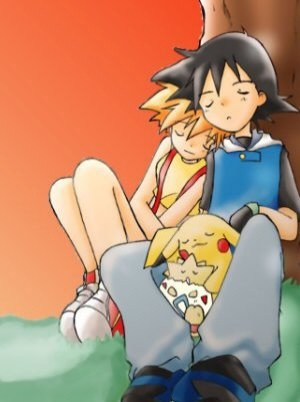 Ash and misty sleeping - as above