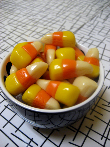 home made candy corn - as above