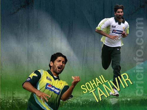 Sohail Tanveer - The quick left arm bowler from pakistan, very destructive in 20-20 worldcup and in IPL