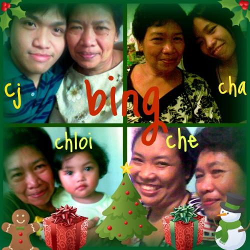my family - x'mas CARD 2008