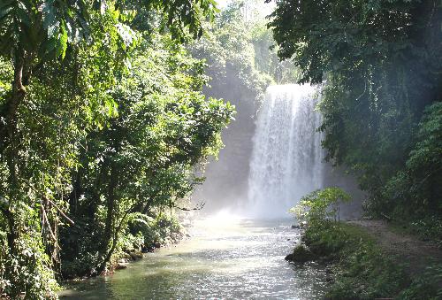Waterfalls - This is the first of Lake Sebu's seven waterfalls....
