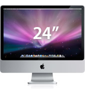 Apple iMac 24' - Aplle iMac 24' a Desktop from Apple Computers.