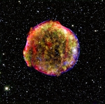supernova explosion - Scientists have known the light came from a supernova, a huge star explosion.