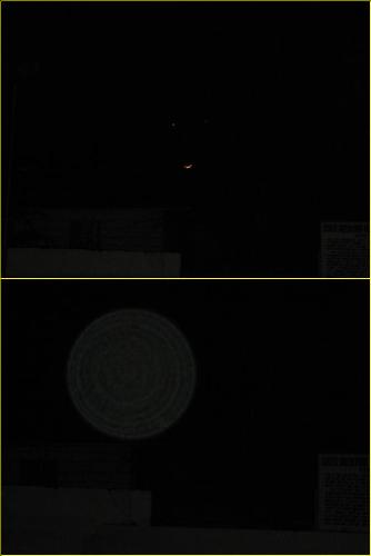 2 photos - photos of smiley moon and planets