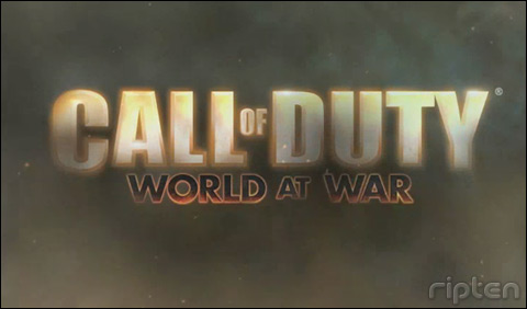 call of duty waw - the box shot of the new game
