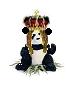Panda Crowned! - The regal Panda in desperate need of a haircut!
