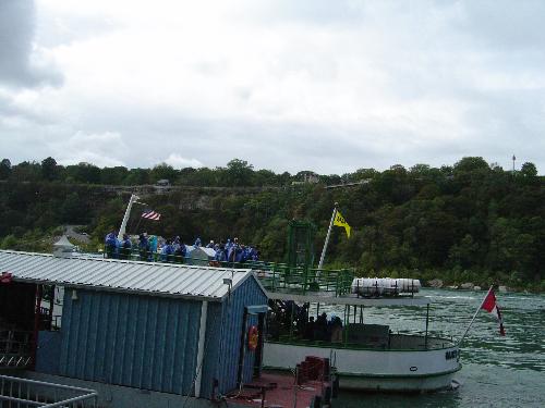 Niagra - We are in river on 05th oct-03