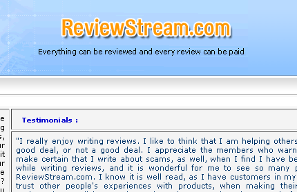 Review Stream - Review stream logo.
