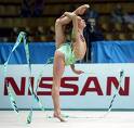 Gymnastics - This is an image of a girl doing a flexible bend.