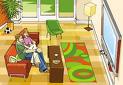 watching movie - movie