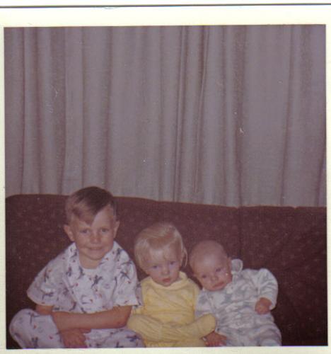 Big Brother, Sis and Me... 1965 - This is how we looked so long ago...