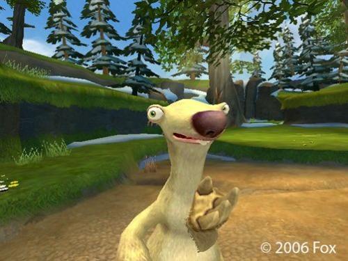 ice age game - sid in the ps2 ice age game