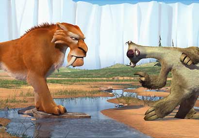 ice age - sid and diego