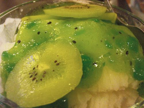 Kiwi.... - Helps to cool anyone down :)