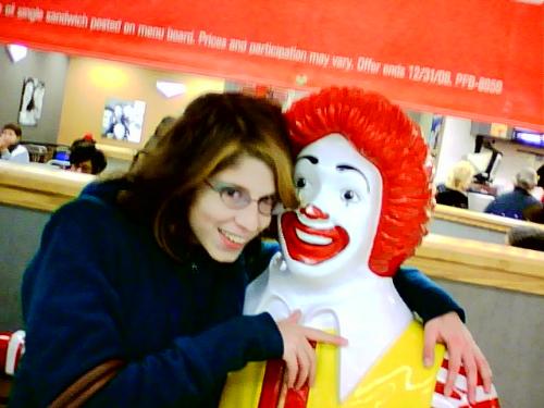 Me and Ronny - and ronald mcdonald