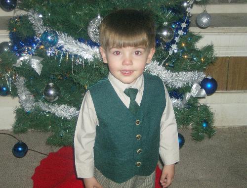 My Toddler - This is my little guy, 2 and a half years old, wearing his Christmas suit. Isn&#039;t he so darn handsome?