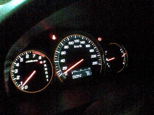Honda CRV - honda crv's speedometer