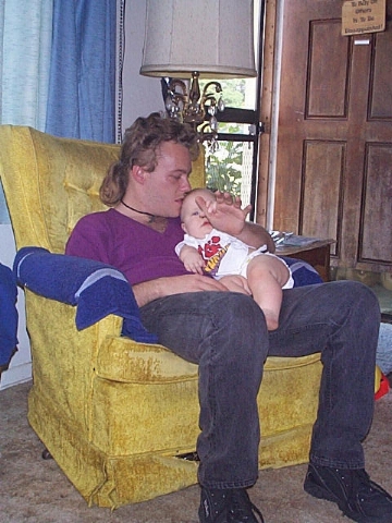 Cute Baby Picture - This is a picture of me and my brother&#039;s youngest when he was a baby.