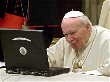 Pop loves internet - Does the Pop know how to do some research on internet? Does he has an email address?
