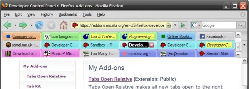 firefox tabs - firefox tabs allows you to open multiple discussions.