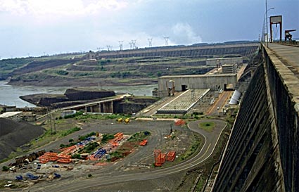 Bigest Power Plant on the earth - ITAIPU- Largest power plant on the Earth- 12600 MW of Hydro power