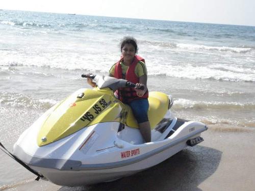 beauty... by the beach - in water sport..