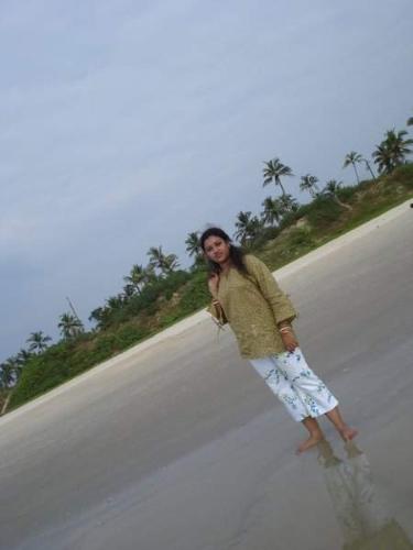 beauty... by the beach - on the wet sand..
