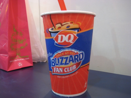 ice cream - dairy queen...