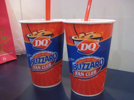 ice cream - dairy queen...