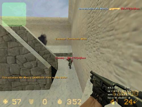 Counter strike - Killing enemy with shot gun... shot gun specialist