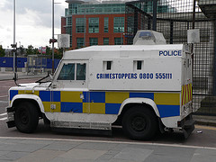 Police Jeep - RUC/PSNI Jeep