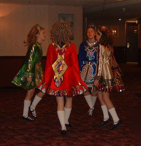 Irish Dancers - My Daughter dancing at a wedding.
