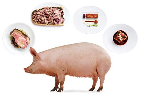 pork - We may be on the verge of burning trans fat but we haven't forgotten about pork
