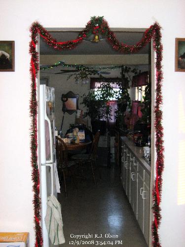 Doorway - Decorations in my doorway.