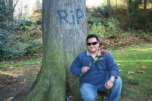Me@VirettaPark - A picture of me @ Viretta Park, the unofficial Kurt Cobain Park.