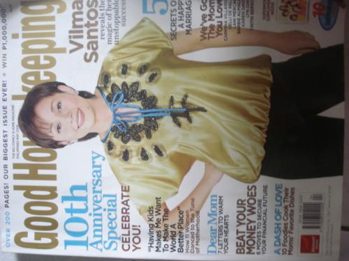 mag collection  - This a good housekeeping magazine with Lipa Governor/Actress Vilma Santos