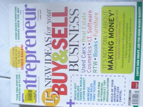 Entrepreneur Magazine - Title Cover - 5 Business Ideas