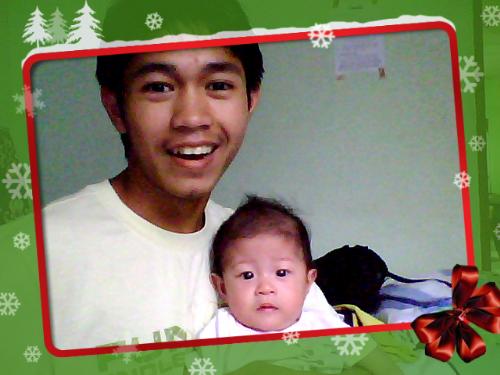 my lovely sister - thats my youngest sister.. ehm... cute ha??  :)