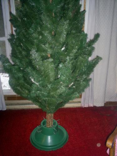 Homemade Christmas tree - This is the tree my husband and son made years ago..