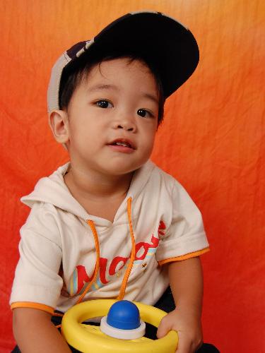 my little angel - here's the little angel in our lives. only two years old but already promises a bright future ahead
