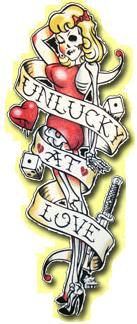 tattoo - unlucky in love tattoo