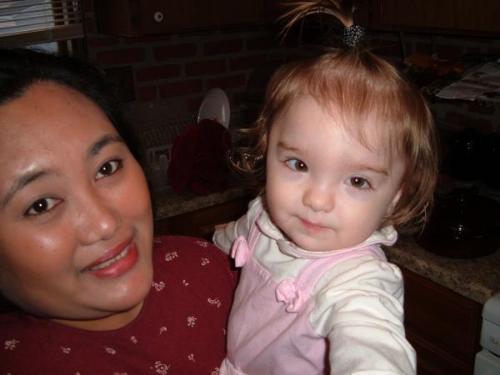 me and lilly - thanksgiving