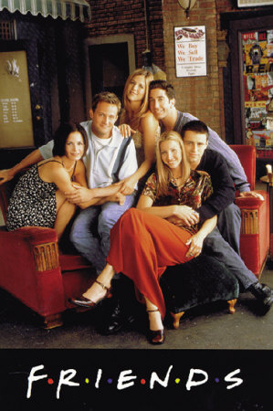 friends - cast members from tv programme friends