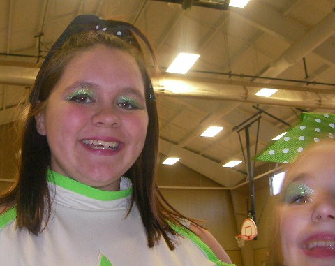 Brittany - My daughter Brttany at the Scottsboro, Alabama Cheer Competition.