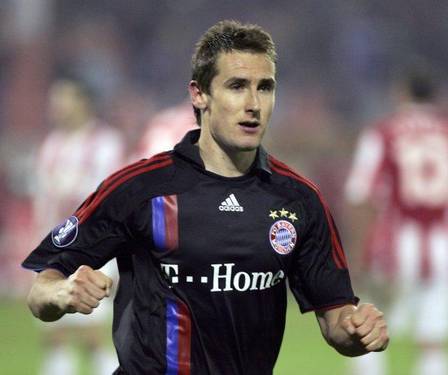 Miroslav Klose - This is a picture of FC Bayern München and German National Striker Miroslav Klose.